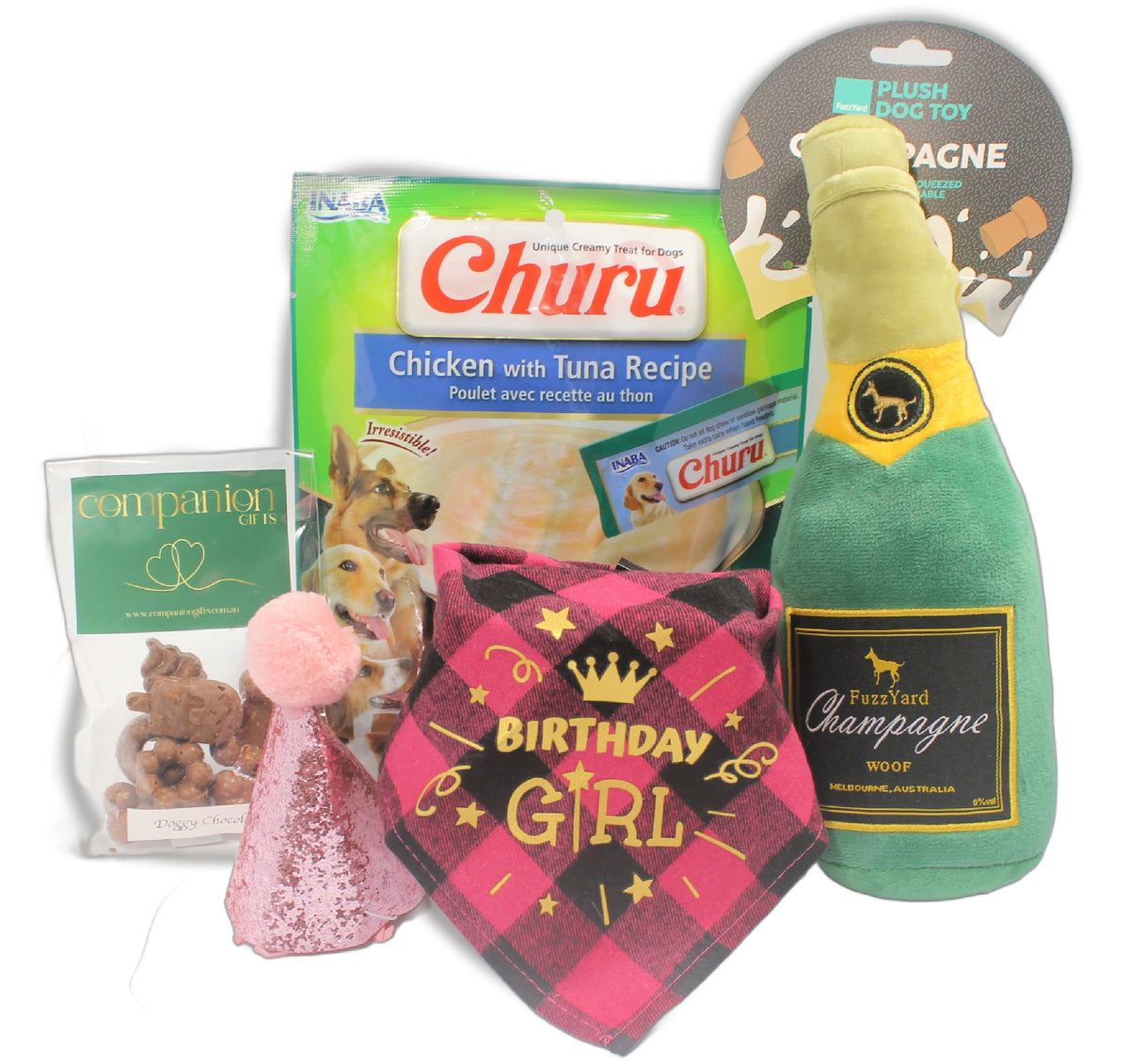 birthday-girl-bandana-dog-gift box
