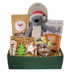 Christmas Dog gift box koala theme