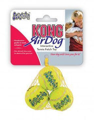 3 x Extra small KONG Airdog Squeaker Balls