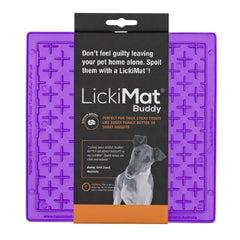 LickiMat Buddy - Slow food lickmat - Purple