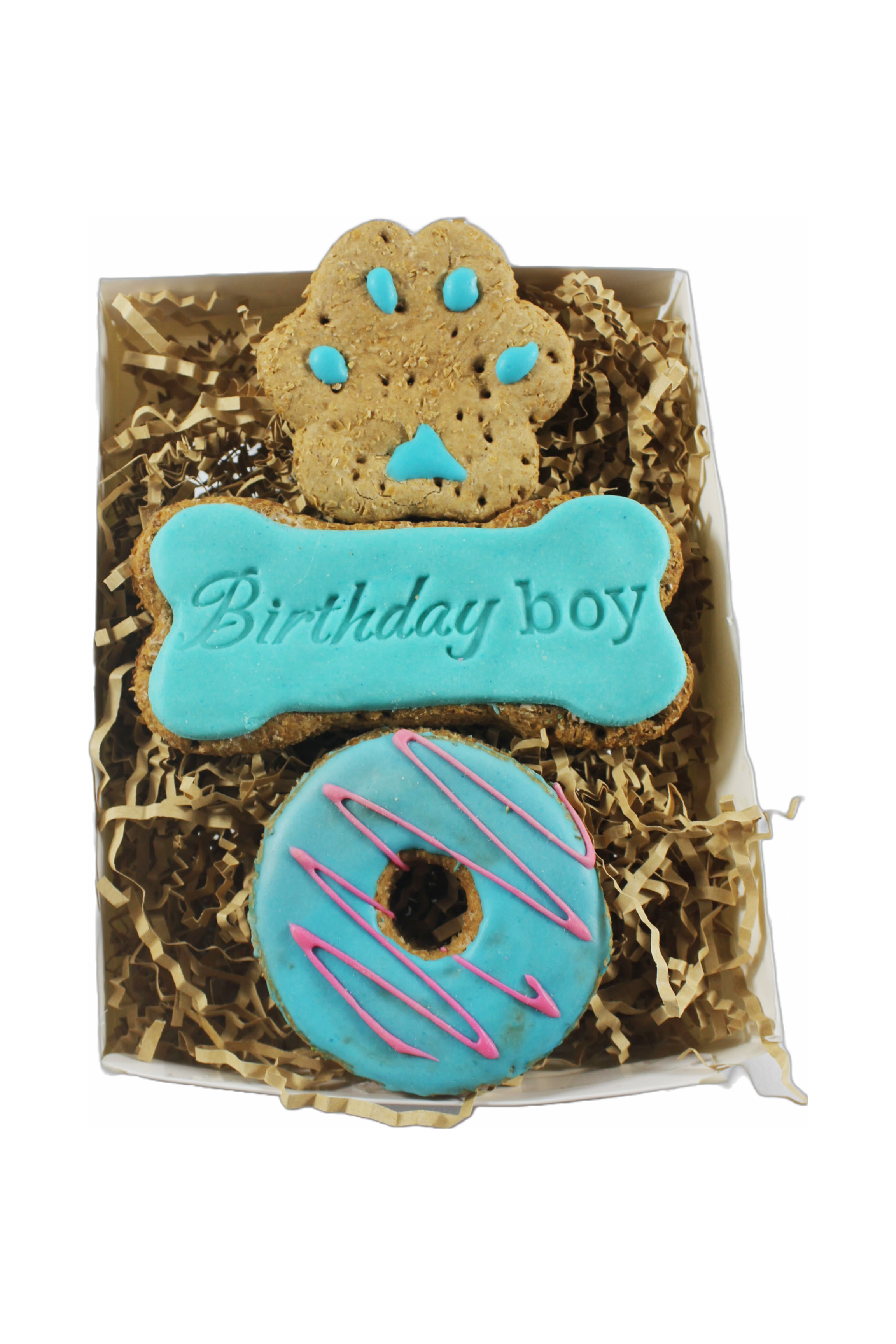 Beef Liver Dog Treats in Dog Birthday Box for Special Celebrations