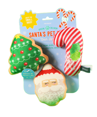 Fringe Studios Trio of Christmas-themed dog toys