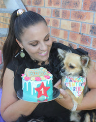 Handmade Dog Birthday Bandana - Cute and Festive Pet Accessory 🎂