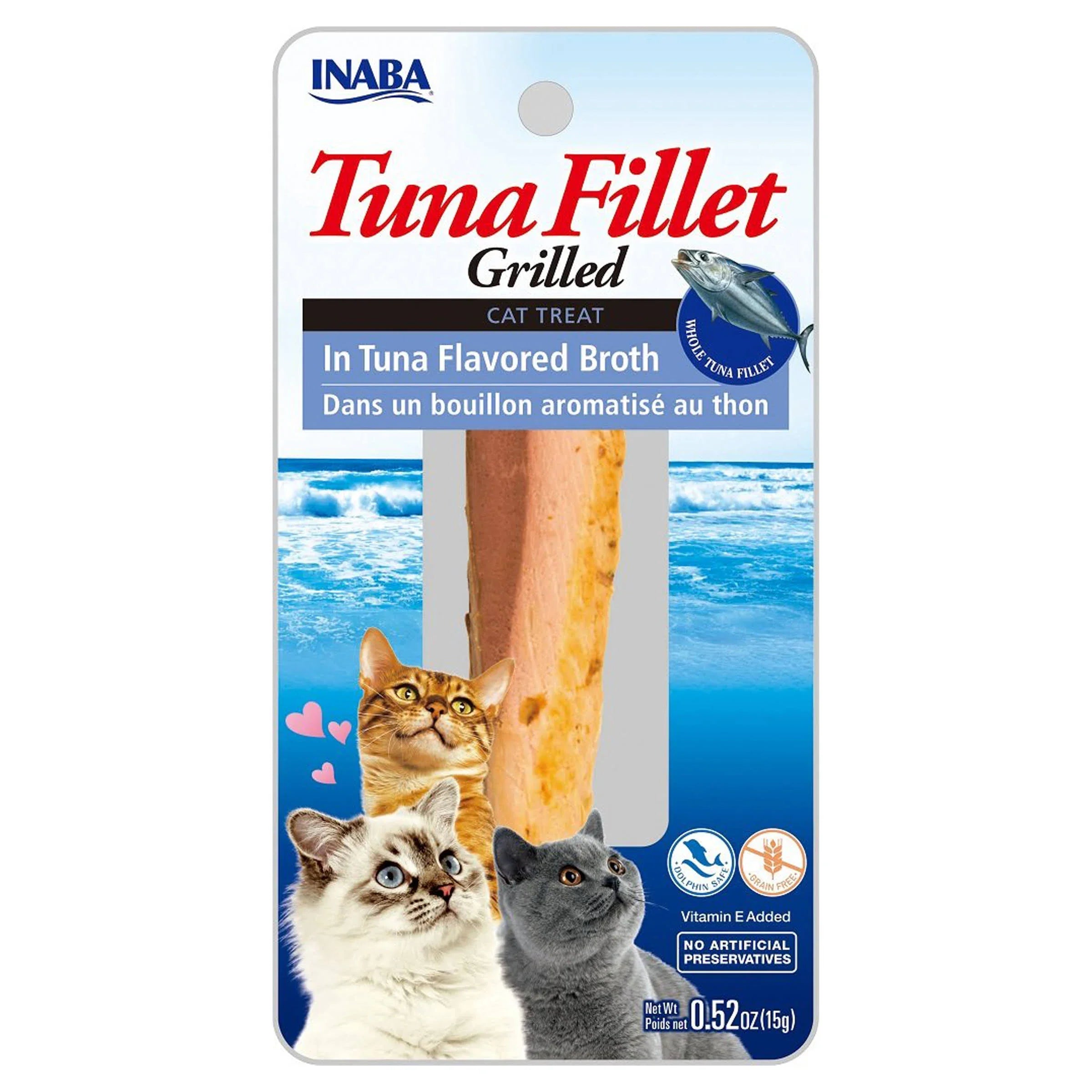 Inaba Grilled Tuna Fillet - High-Protein, Natural, and Grain-Free Cat Food