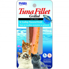 Grain-Free Healthy Snacks for Cats – Inaba Grilled Tuna Fillets in Savory Broth