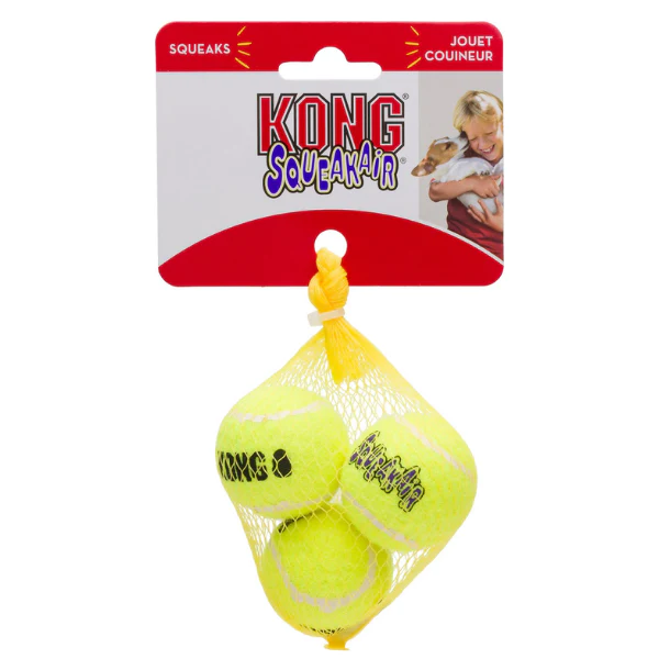 KONG Dog Toys - Interactive and durable squeaker balls for outdoor fetch