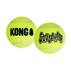 KONG Small Dog Toys - Durable squeaker balls perfect for interactive fetch games