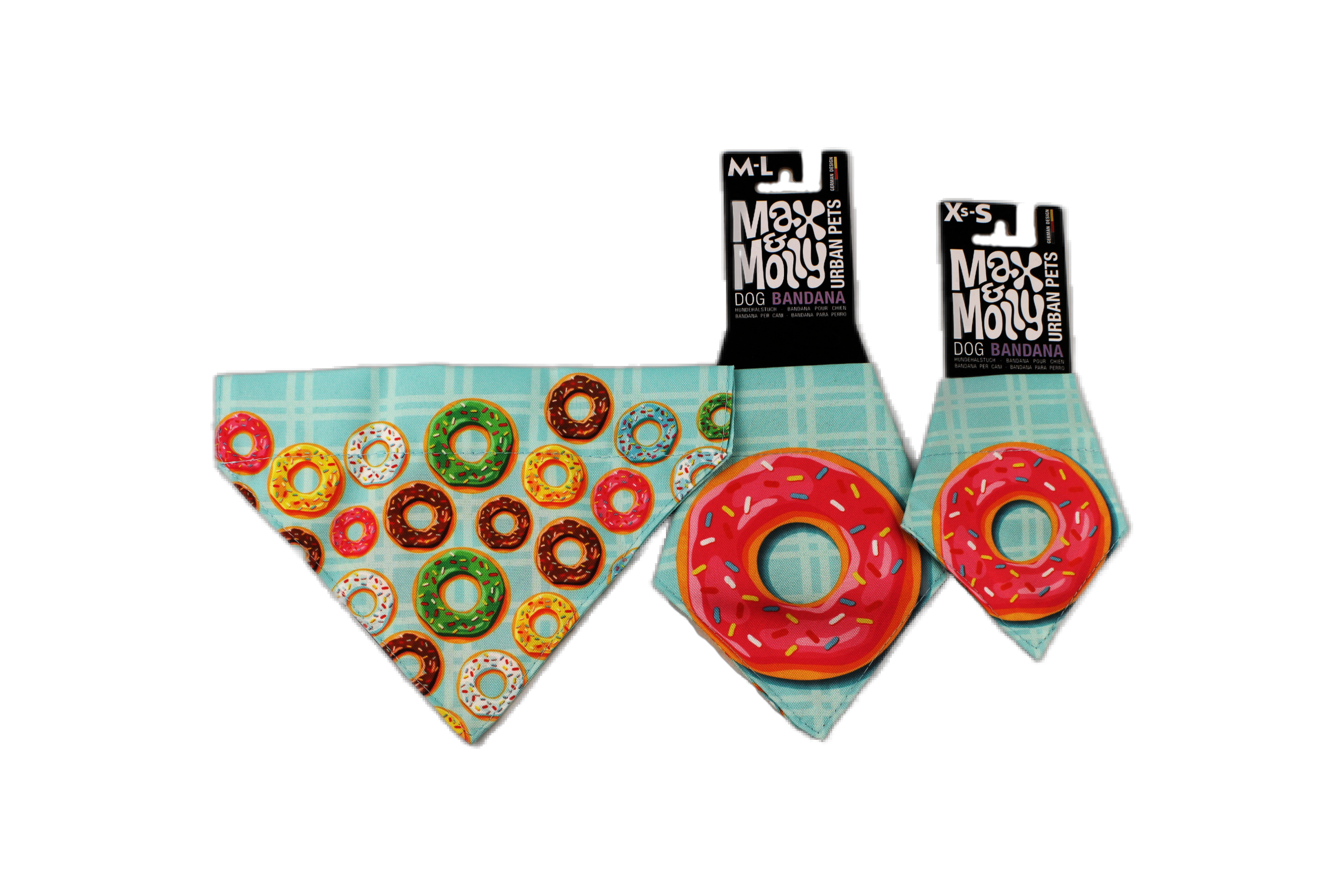 Max & Molly Donut Bandana - Perfect Pet Gift for Dogs and Cats