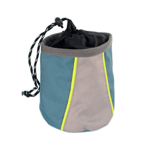 Zippy Paws Adventure Treat & Ball Bag in Green with belt clip and tennis ball holder